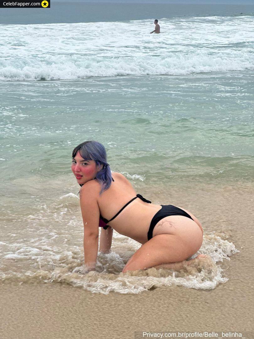 belle belinha fap pelada bunda bikini